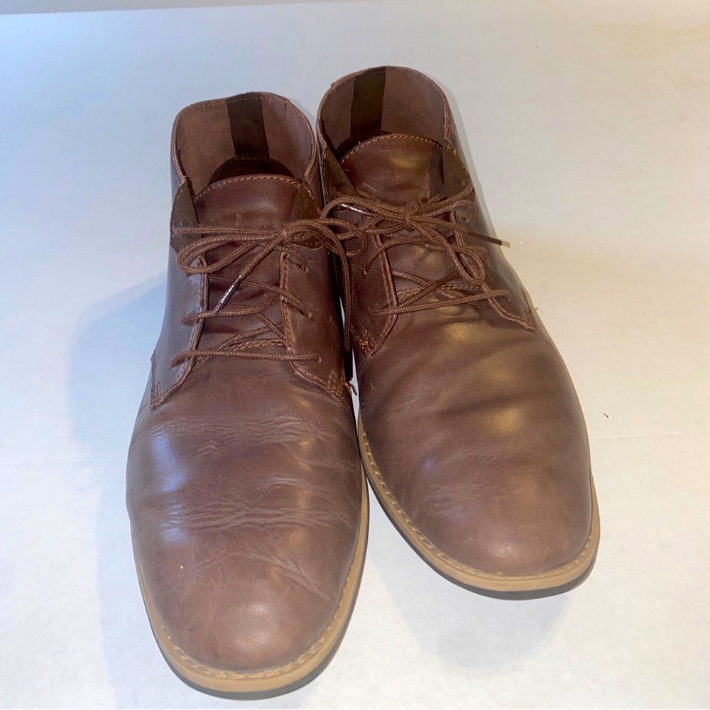 TIMBERLAND Mens REVENIA ORTHOLITE Plain Toe Leather Chukka Boot US 10 Barefoot